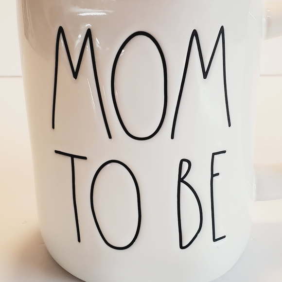 Rae Dunn Mom To Be Mug - White and Pink - Picture 6 of 7